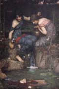 John William Waterhouse Nymphs Finding the Head of Orpheus Germany oil painting artist